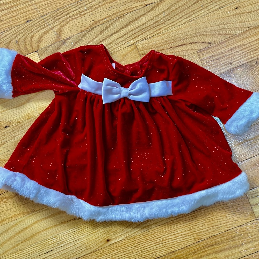 0-3 month Christmas dress